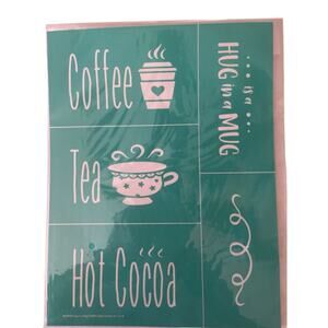 NWT Chalk Couture 8.5 x‎ 11  Reusable Transfer